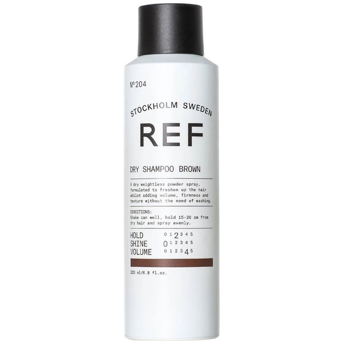 REF 204 Dry Shampoo Brown 200ml
